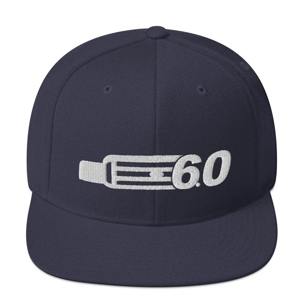 6.0 Power Stroke Snapback Hat