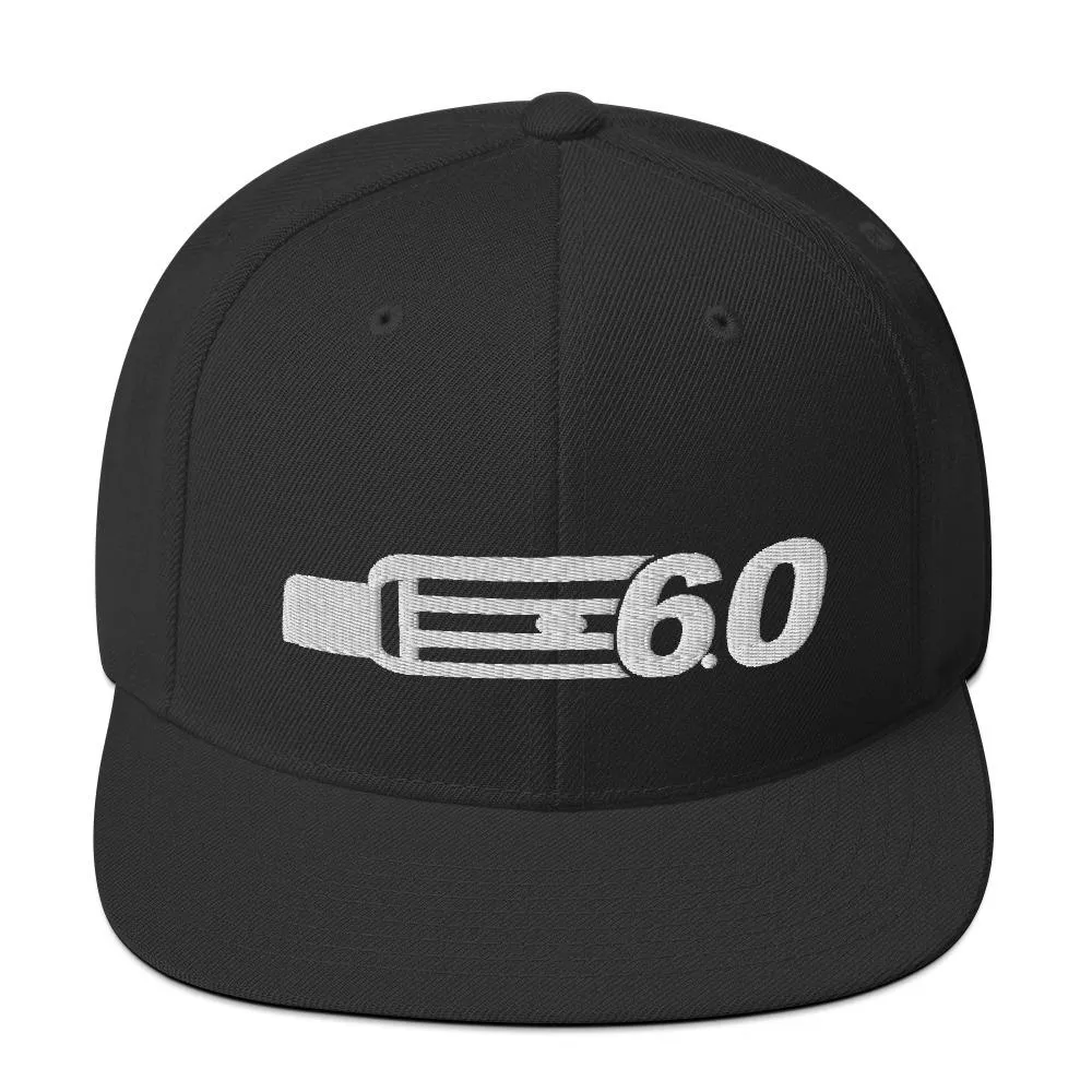 6.0 Power Stroke Snapback Hat