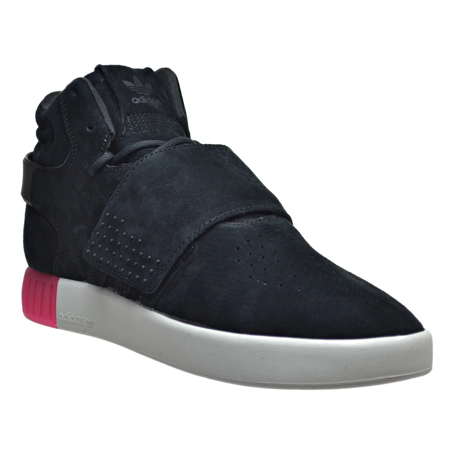 Adidas Tubular Invader Strap Women's Shoes Core Black/Black/Shock Pink