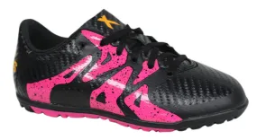 Adidas X 15.3 Black/Pink Football Trainers - Kids