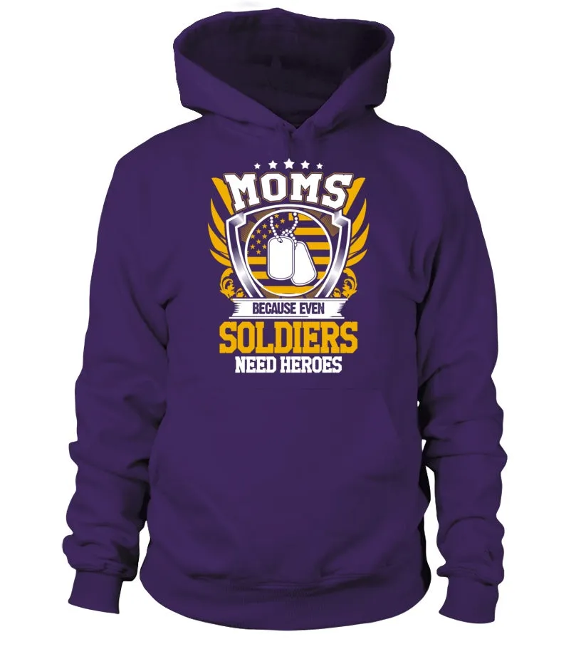 Army Mom Heroes T-shirts