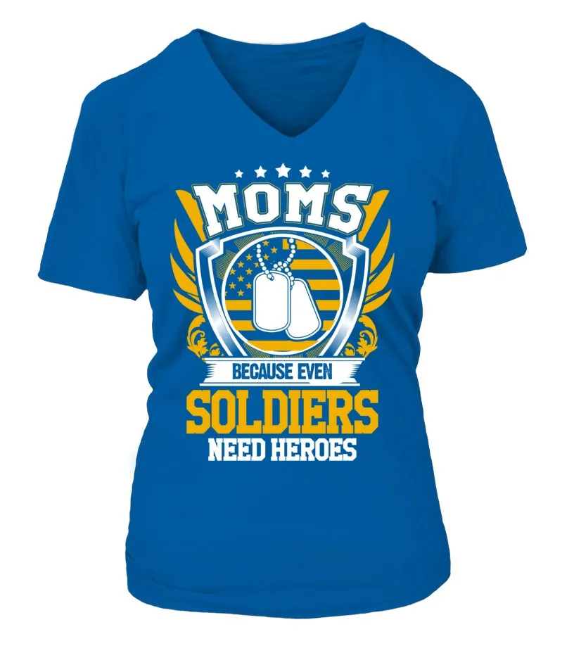 Army Mom Heroes T-shirts