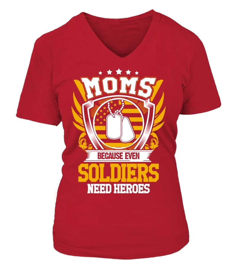 Army Mom Heroes T-shirts