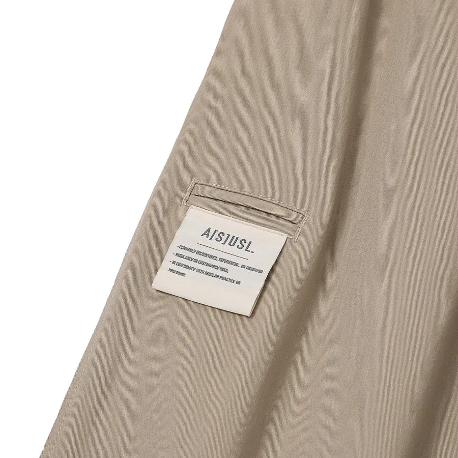 A[S]USL KIDS SIGNATURE PANTS-LIGHT BEIGE