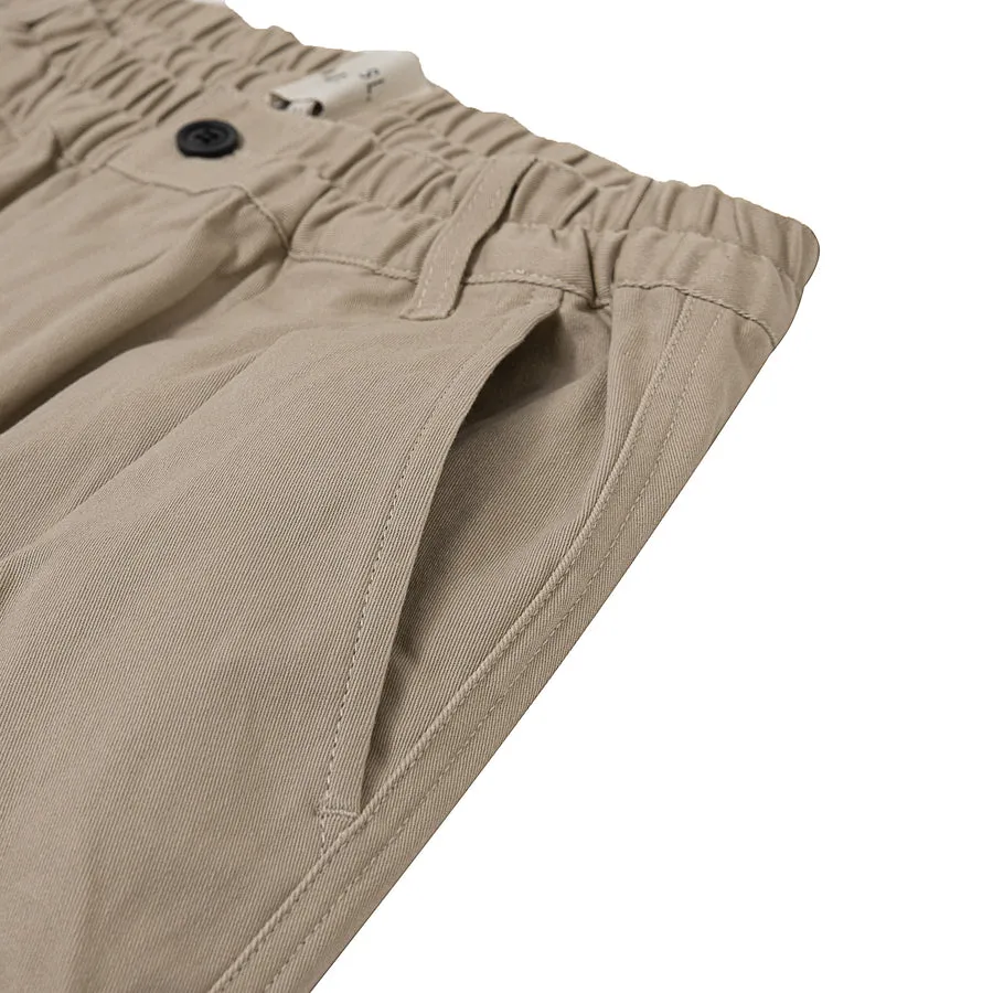 A[S]USL KIDS SIGNATURE PANTS-LIGHT BEIGE