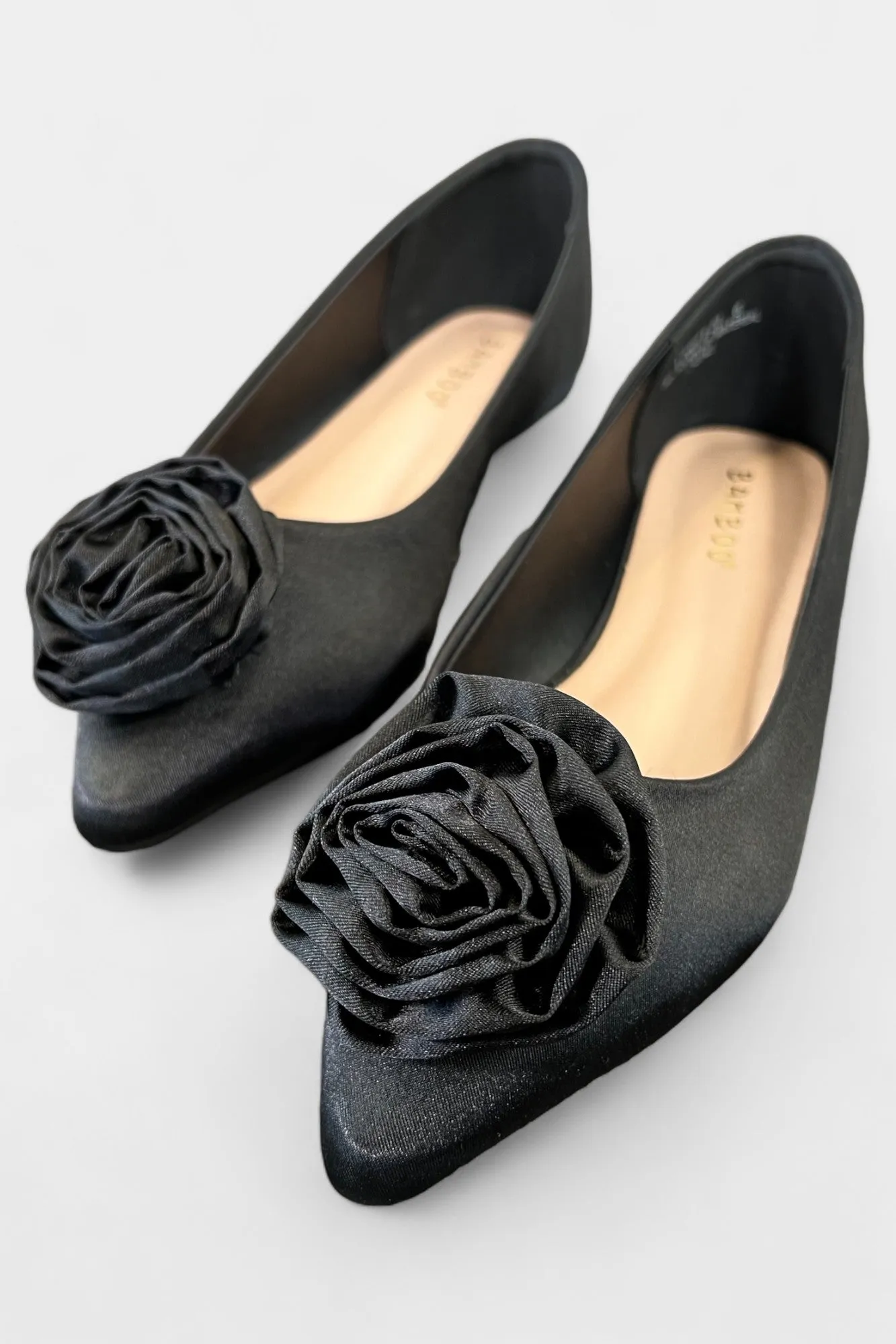 Black Imogen Flats