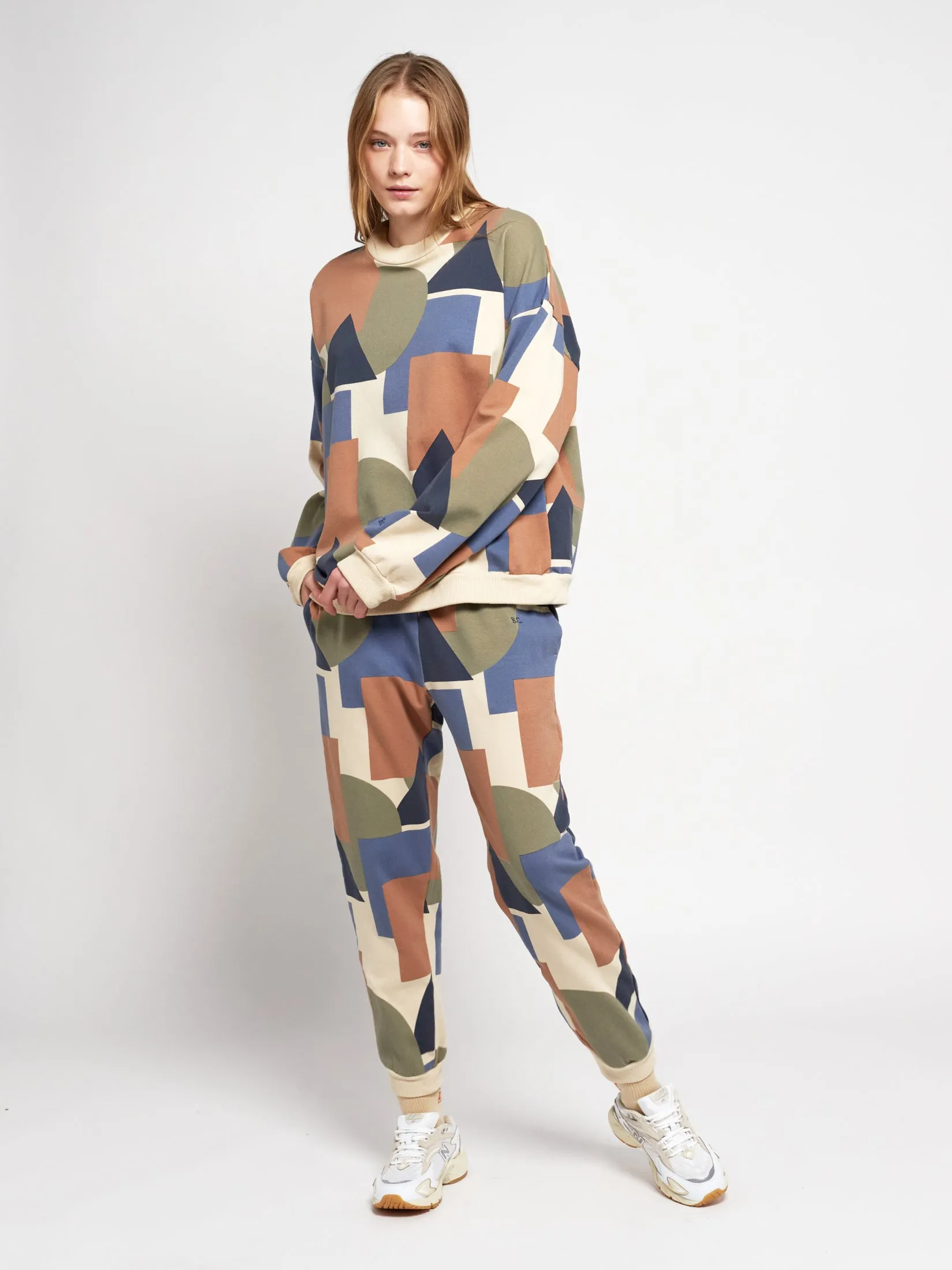 Bobo Choses WOMAN | Geometric all over jogger pants