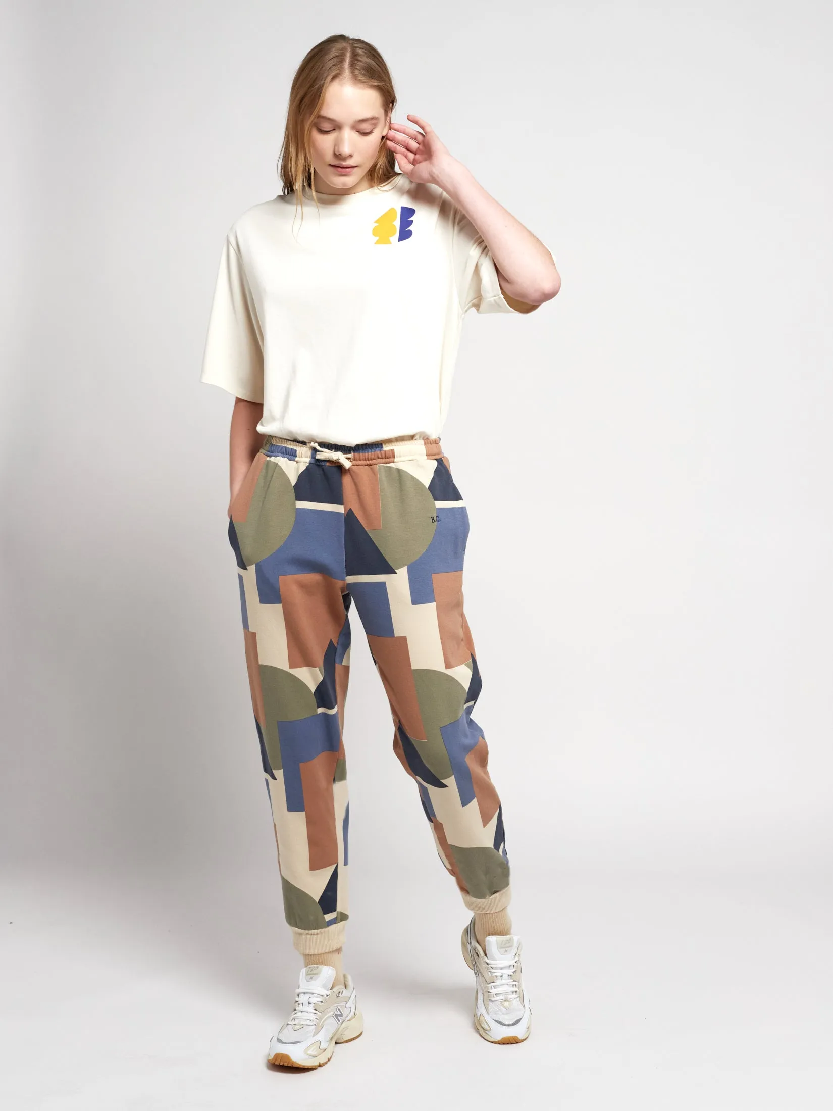 Bobo Choses WOMAN | Geometric all over jogger pants