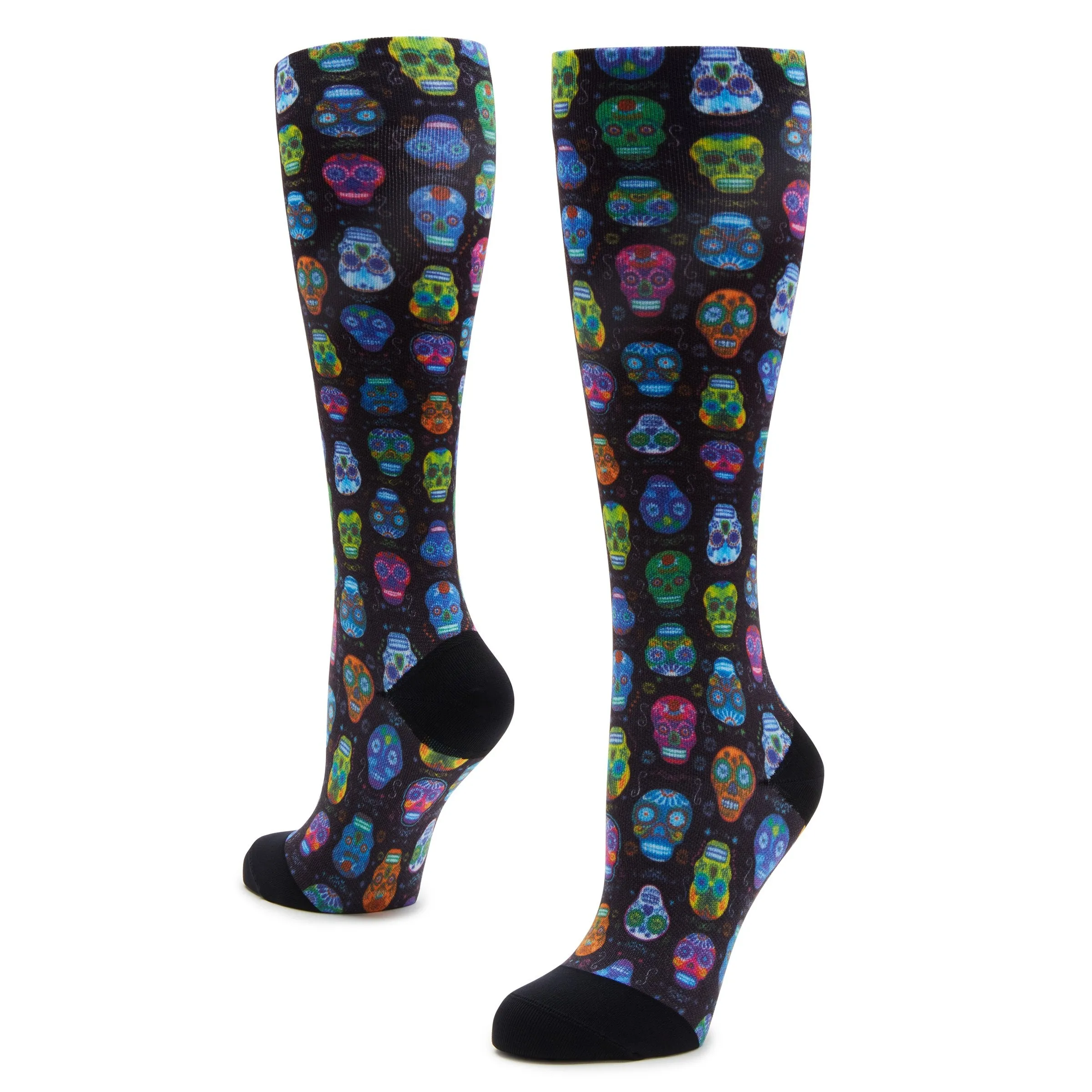 Compression Sugar Skulls Socks