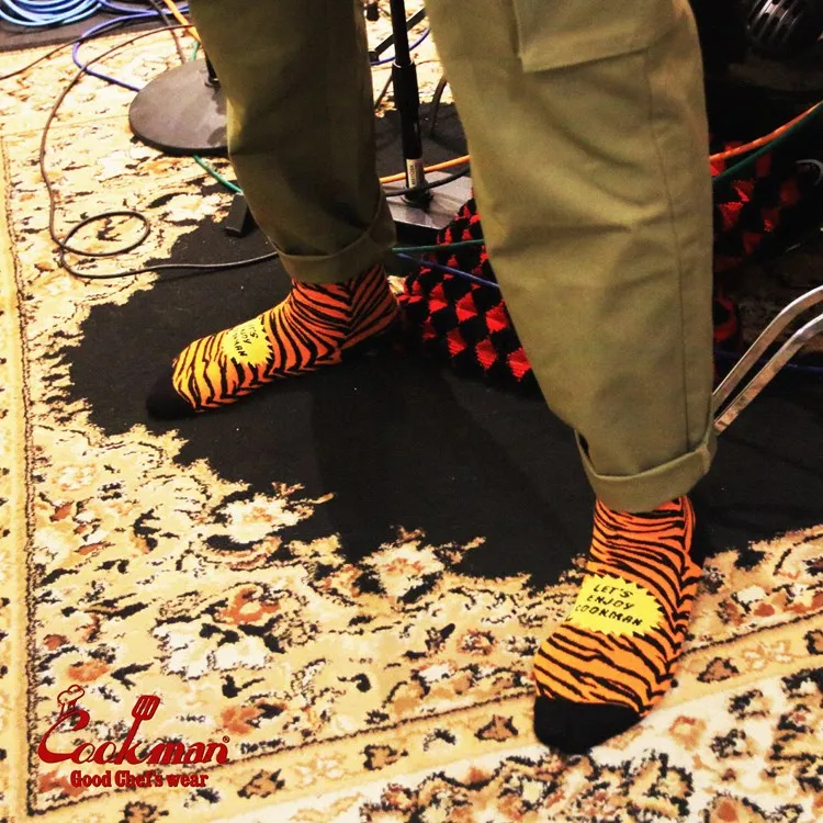 Cookman Crew Socks - Tiger