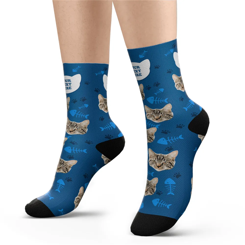 Custom Cat Socks