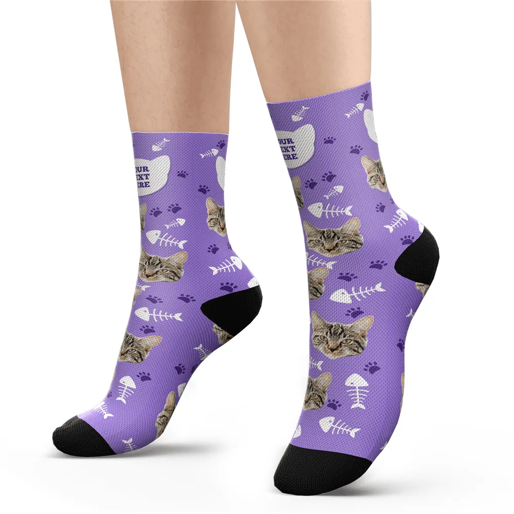 Custom Cat Socks