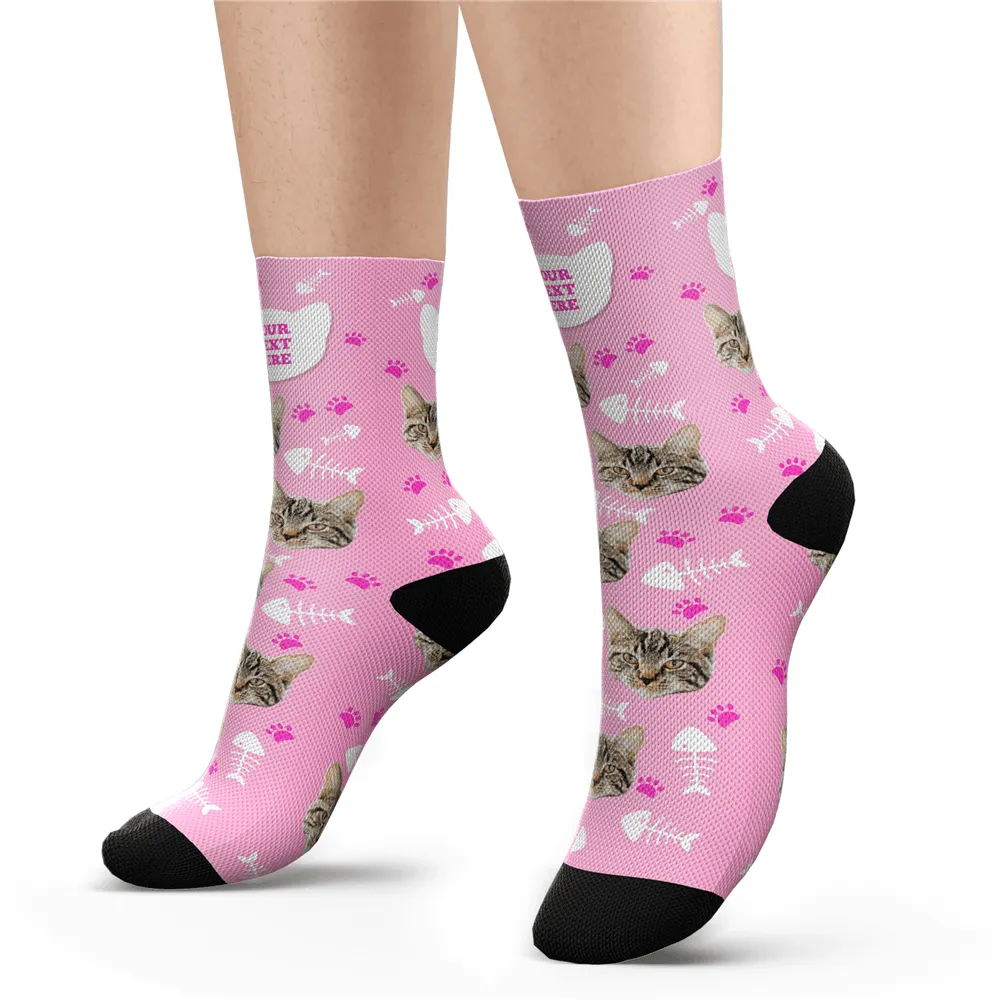 Custom Cat Socks