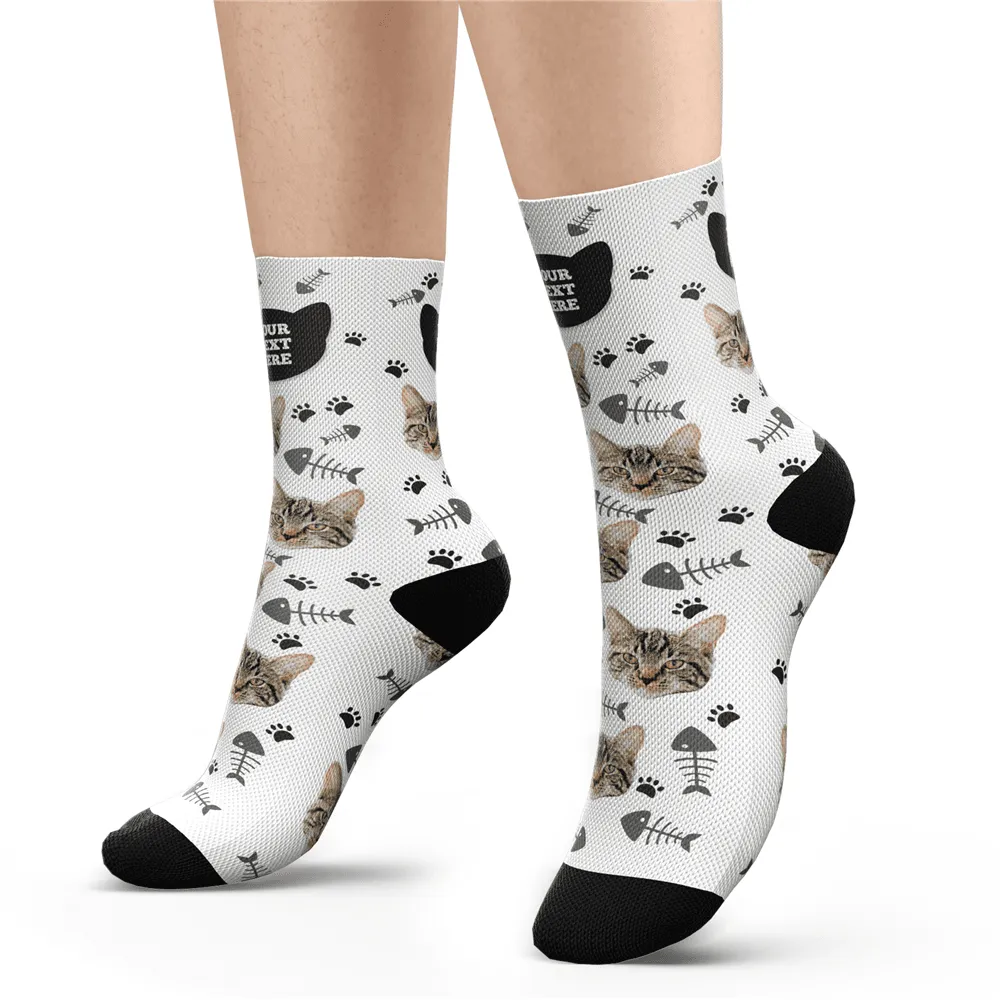 Custom Cat Socks