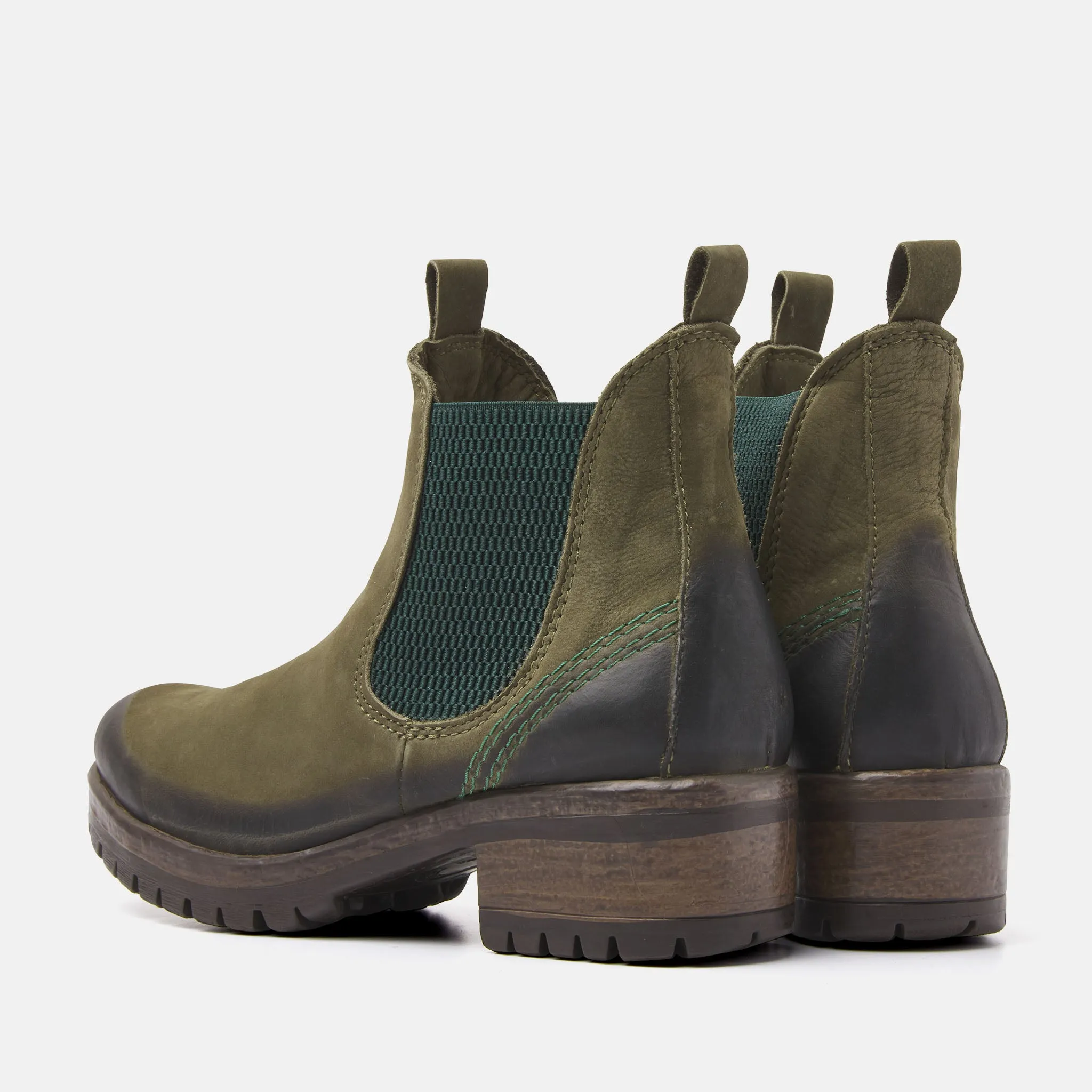 Dames Chelsea Boots 68.001 Green