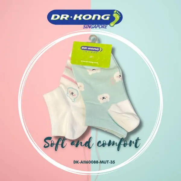 DR.KONG HEALTH SOCKS DK-A1160088-MUT-35(RP : $15.90)