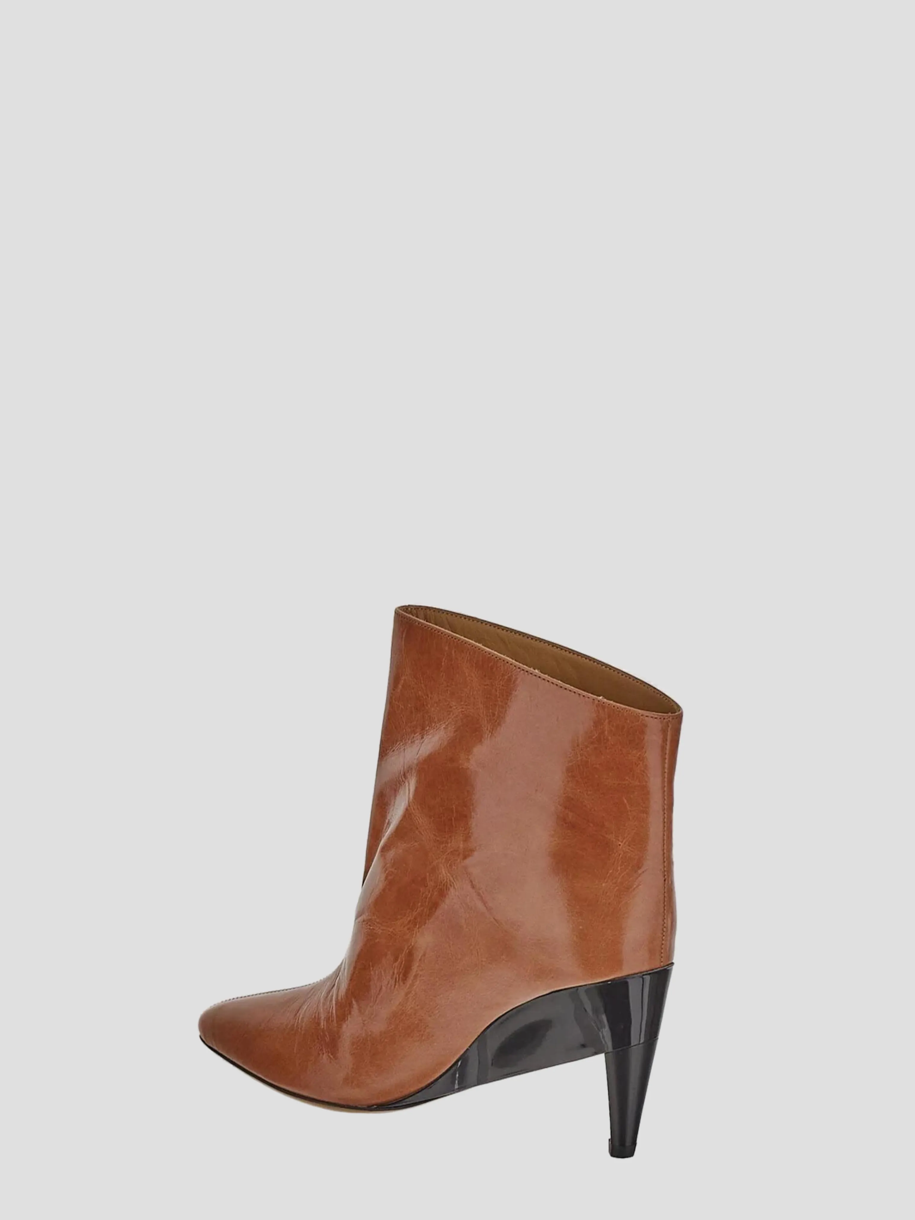 Dylvee Brown Leather Ankle Boot