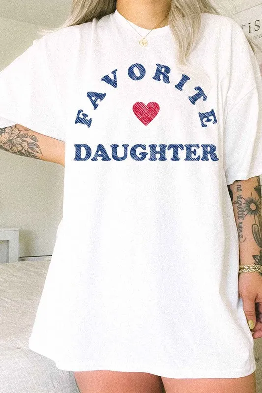 FAVORITE DAUGHTER OVERSIZED TEE