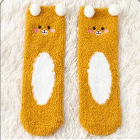 Forest Friend Animal Winter Socks MK18752