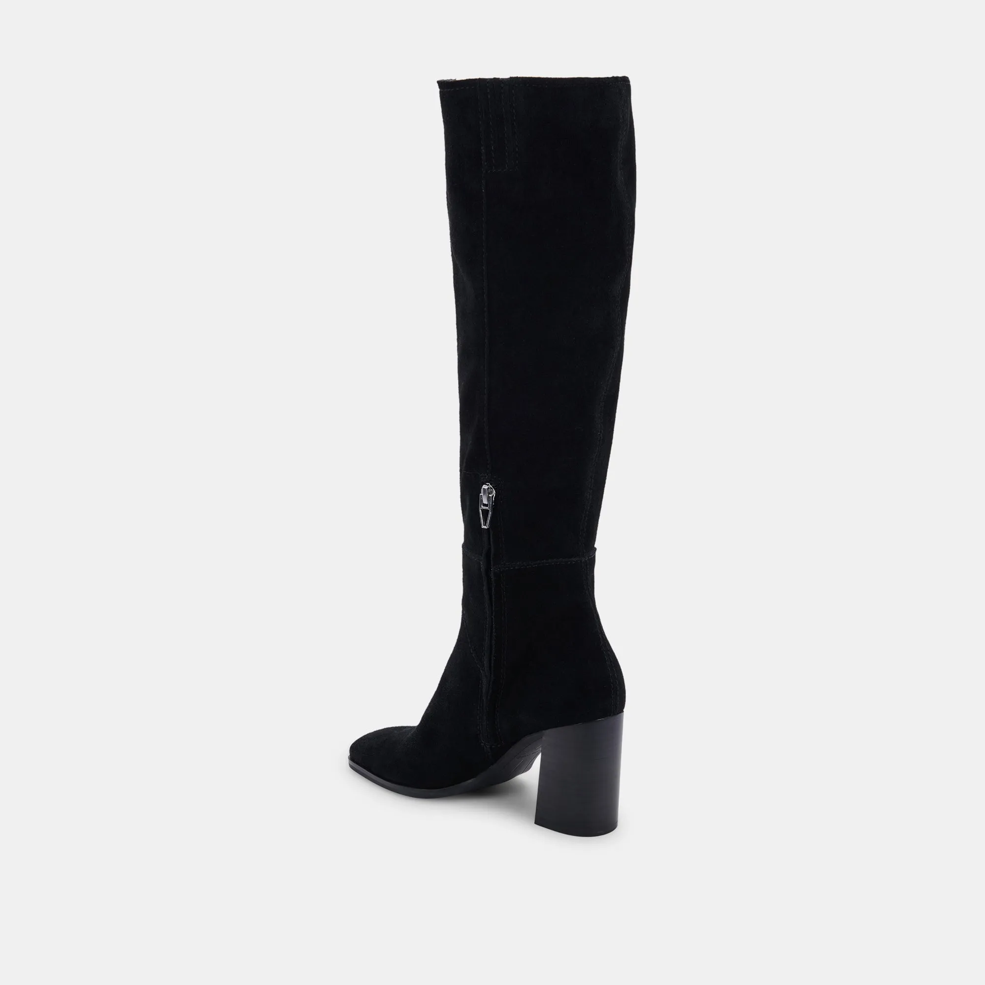 FYNN BOOTS BLACK SUEDE - re:vita