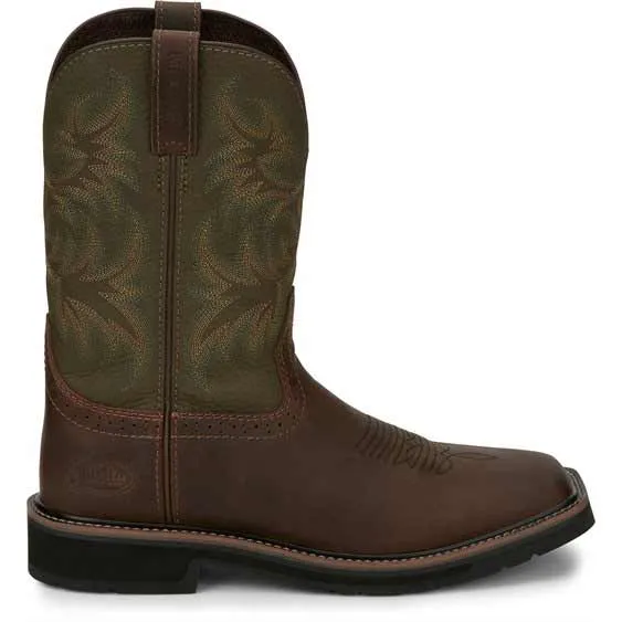 Justin Men's Driller Cowboy Boots