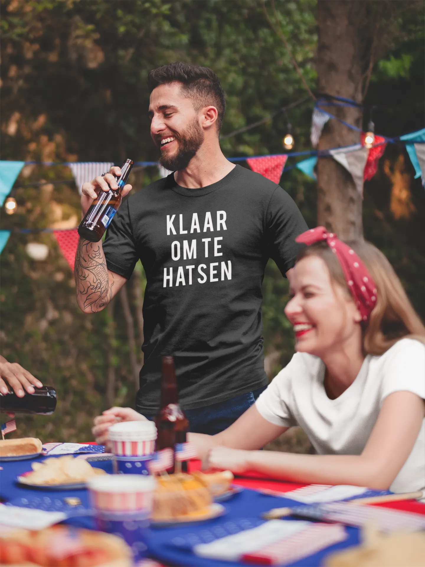 Klaar om te hatsen