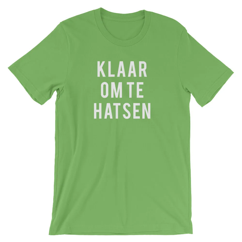 Klaar om te hatsen