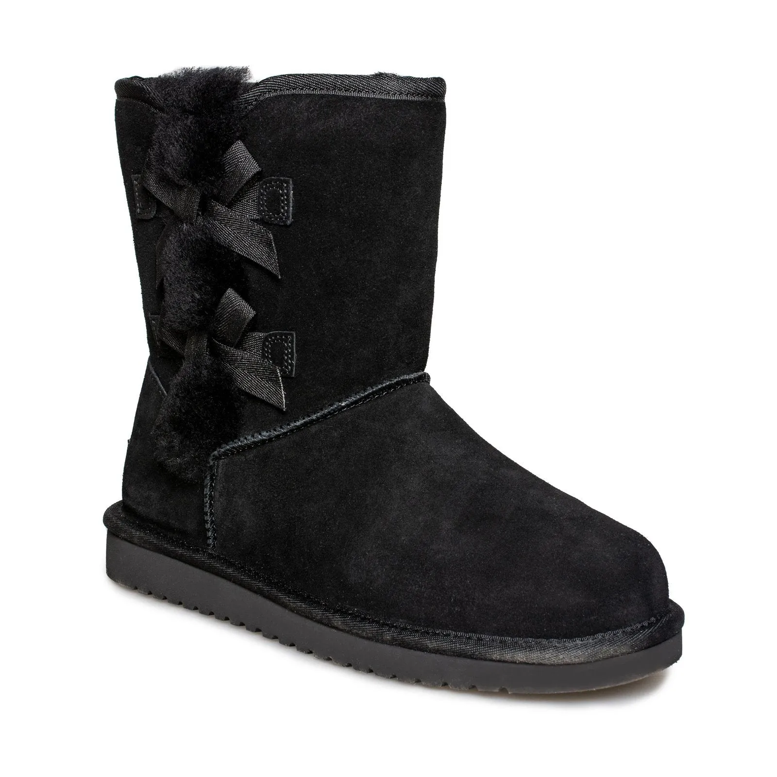 Koolaburra By UGG Victoria Short Black Boots - Youth