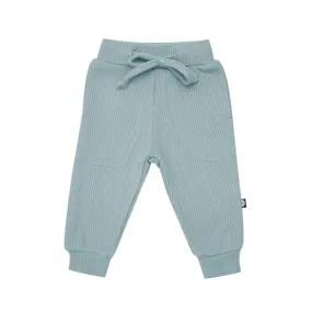 Kyte Baby Ribbed Jogger Pant in Glacier