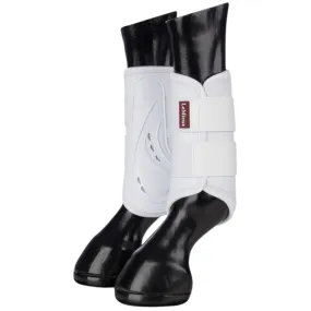 LeMieux 'ProShell' Brushing Boots in White - XL