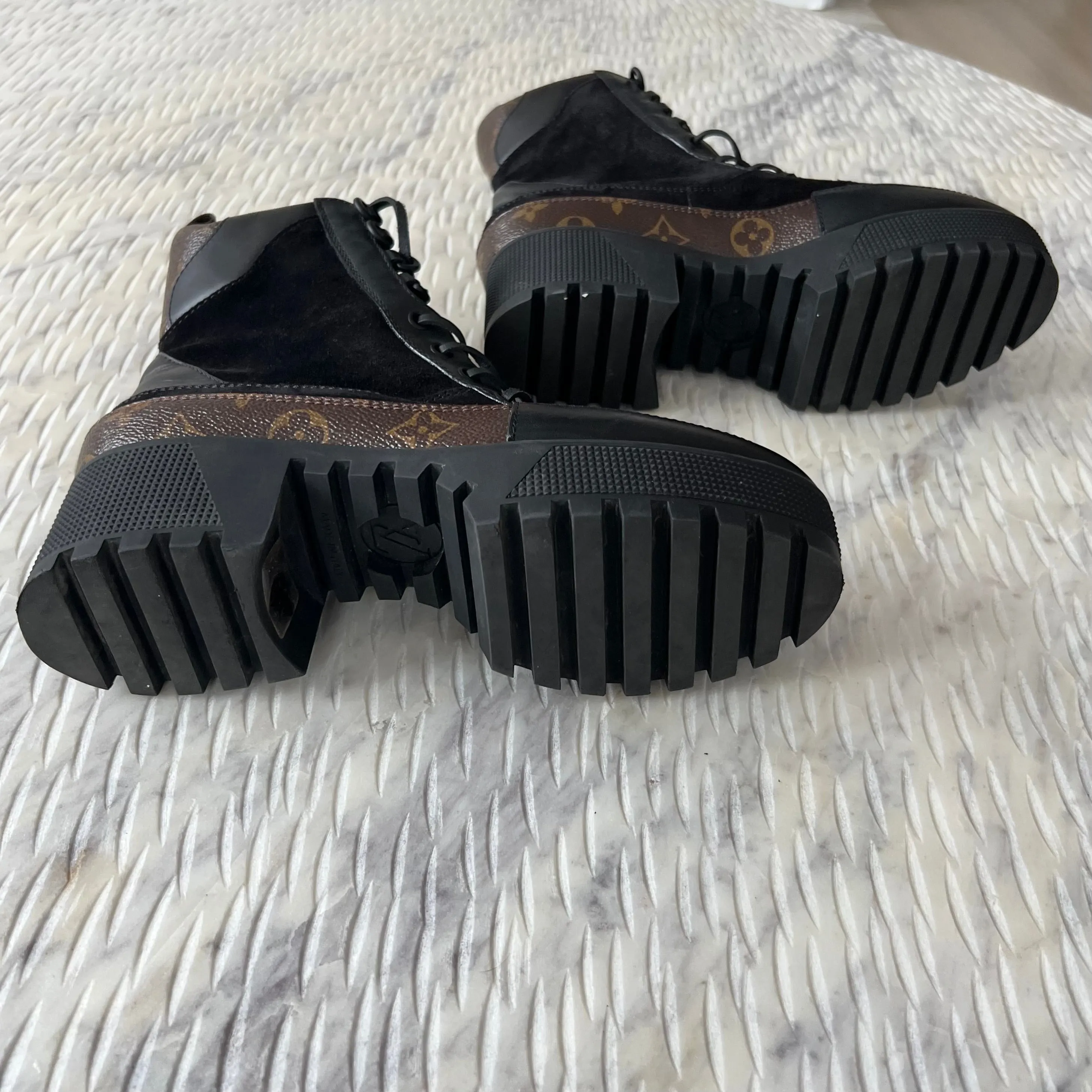 Louis Vuitton Platform Desert Boots