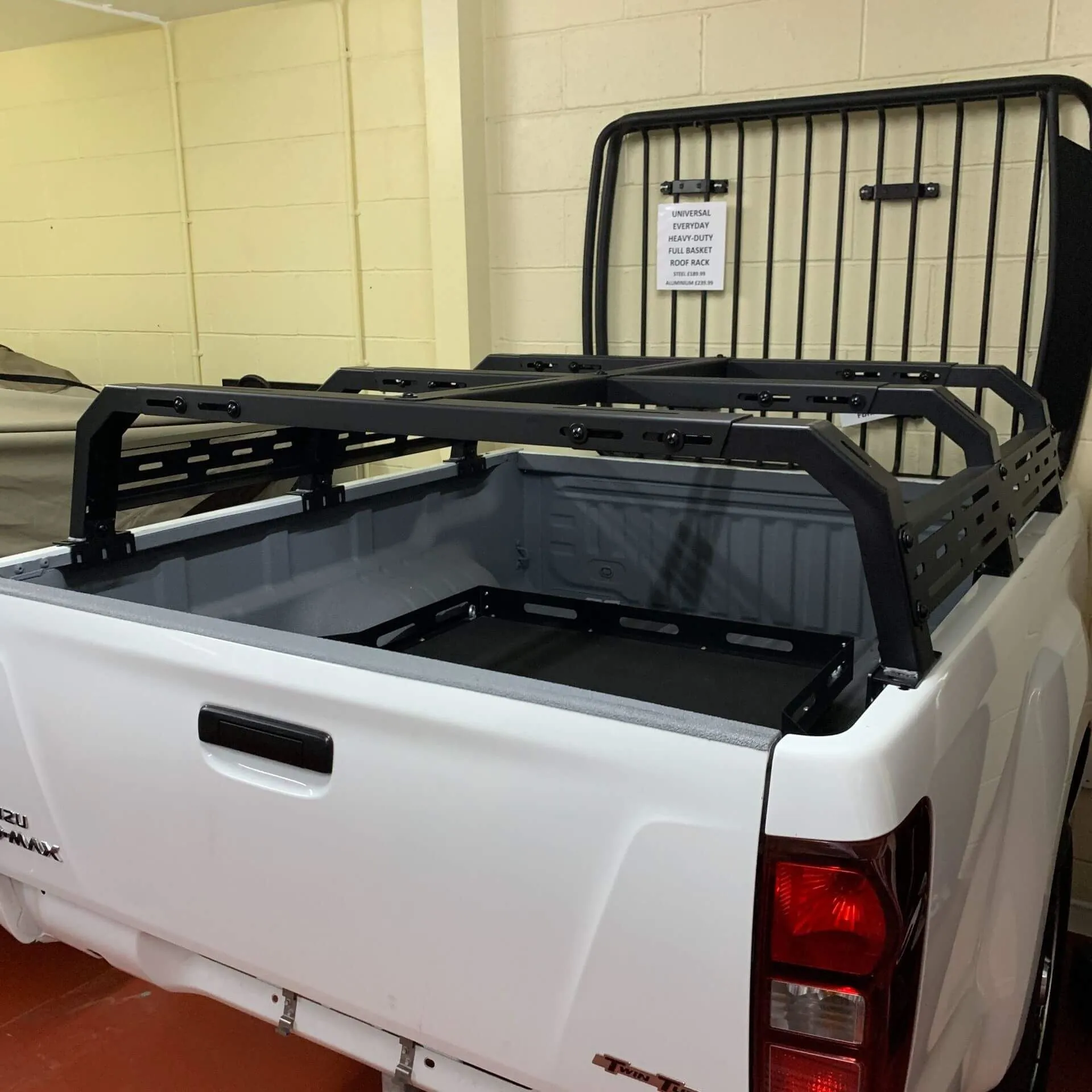 Low Height Adjustable Load Bed Roof Tent Cargo Rack for Mitsubishi L200 05-15