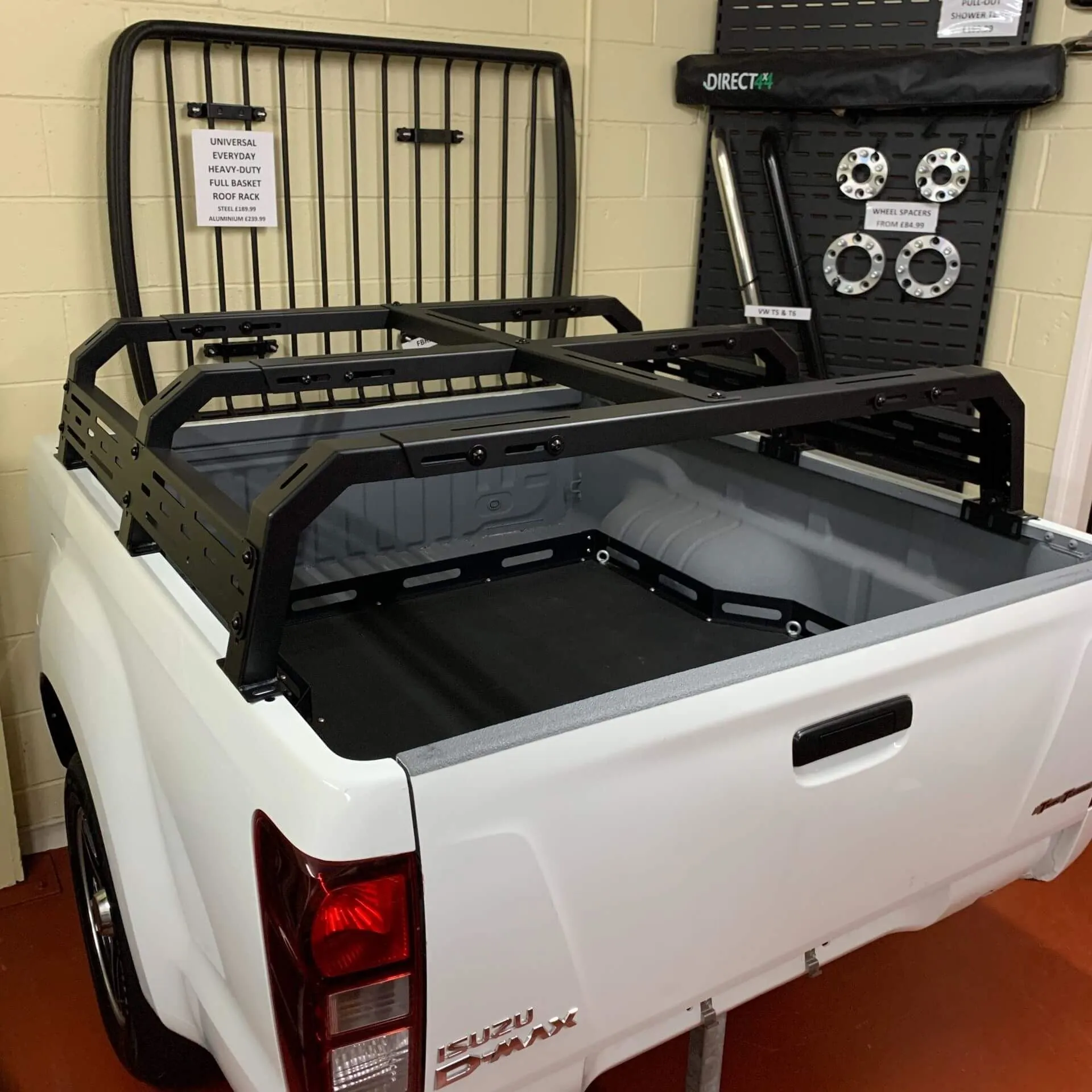 Low Height Adjustable Load Bed Roof Top Tent Cargo Rack for Ford Ranger 2022 