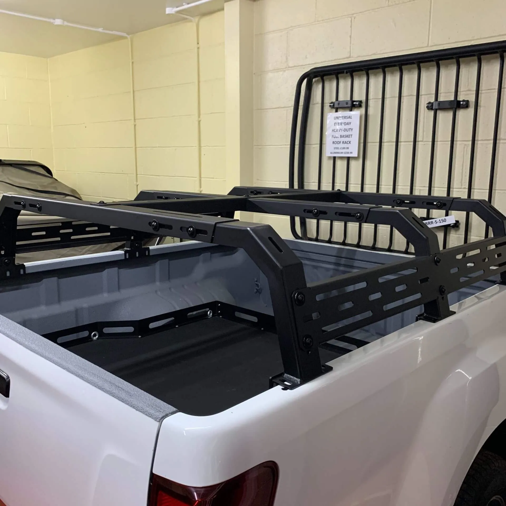 Low Height Adjustable Load Bed Roof Top Tent Cargo Rack for Isuzu D-Max 07-12