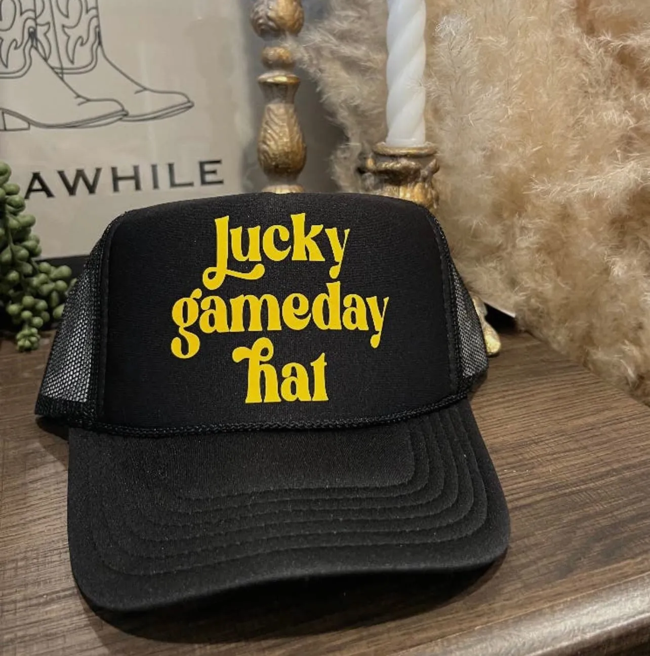 Lucky Game Day Trucker Hat (2 Colors)