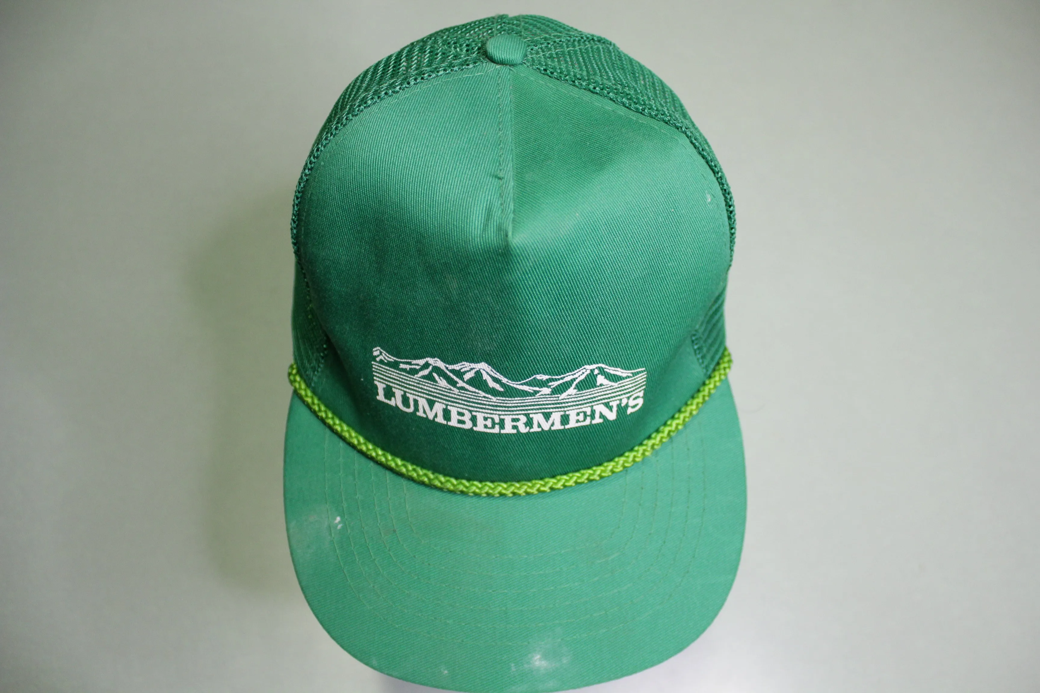 Lumbermen's Vintage 80's Otto Trucker Snapback Adjustable Hat