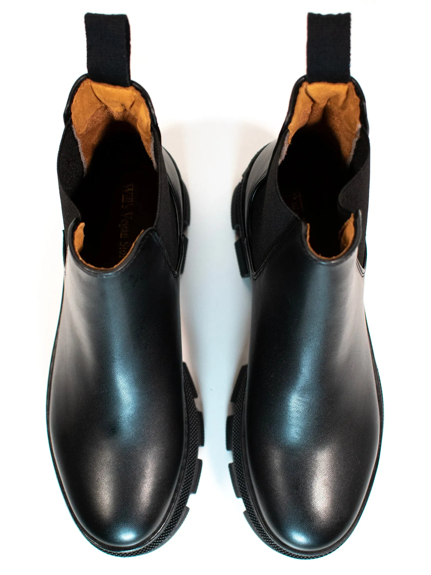 Luxe Track Sole Chelsea Boots