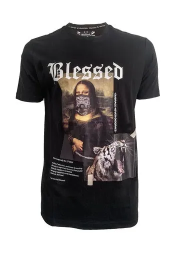 MONA LISA TEE BLACK