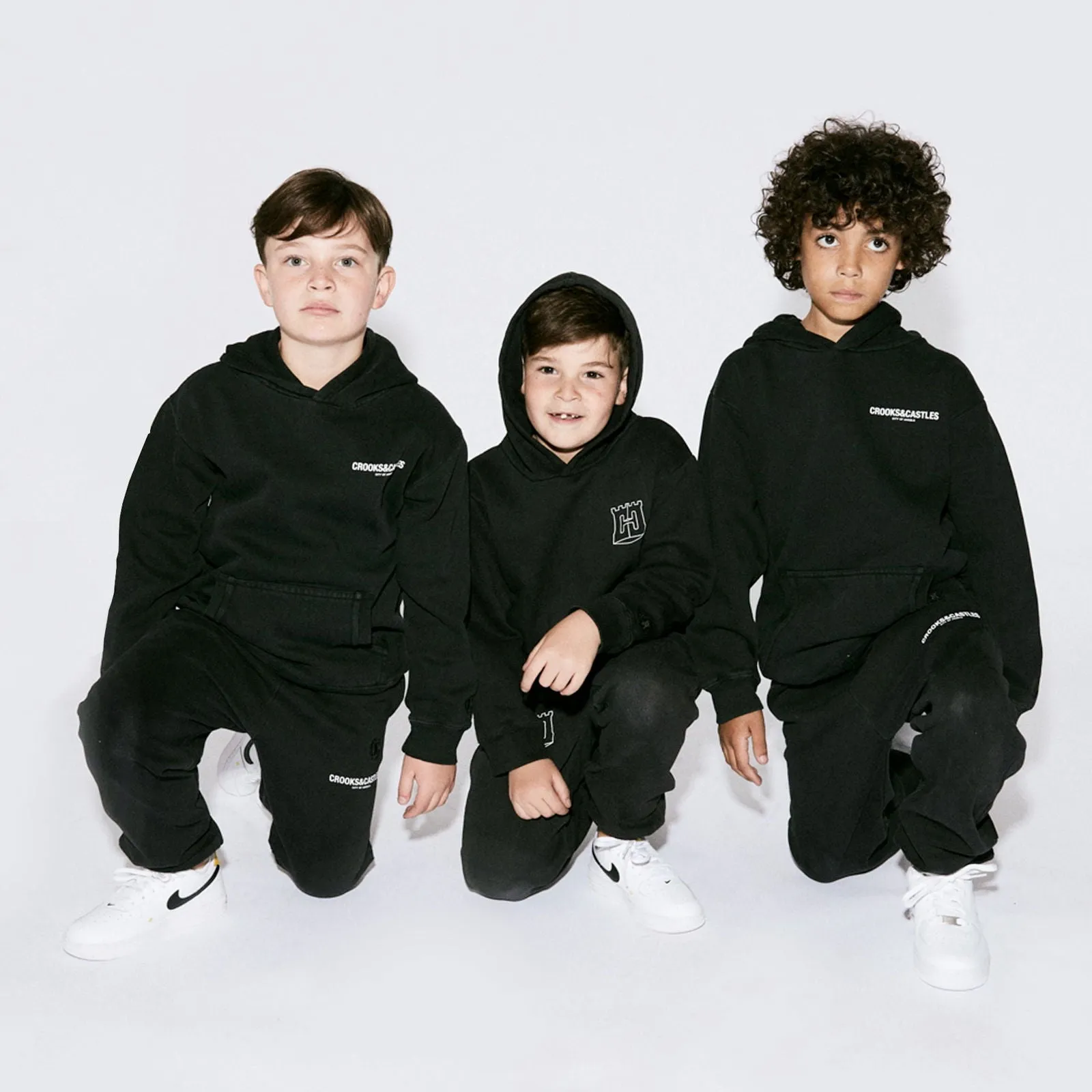 Neo Castles Monogram Kids Washed Sweatpant