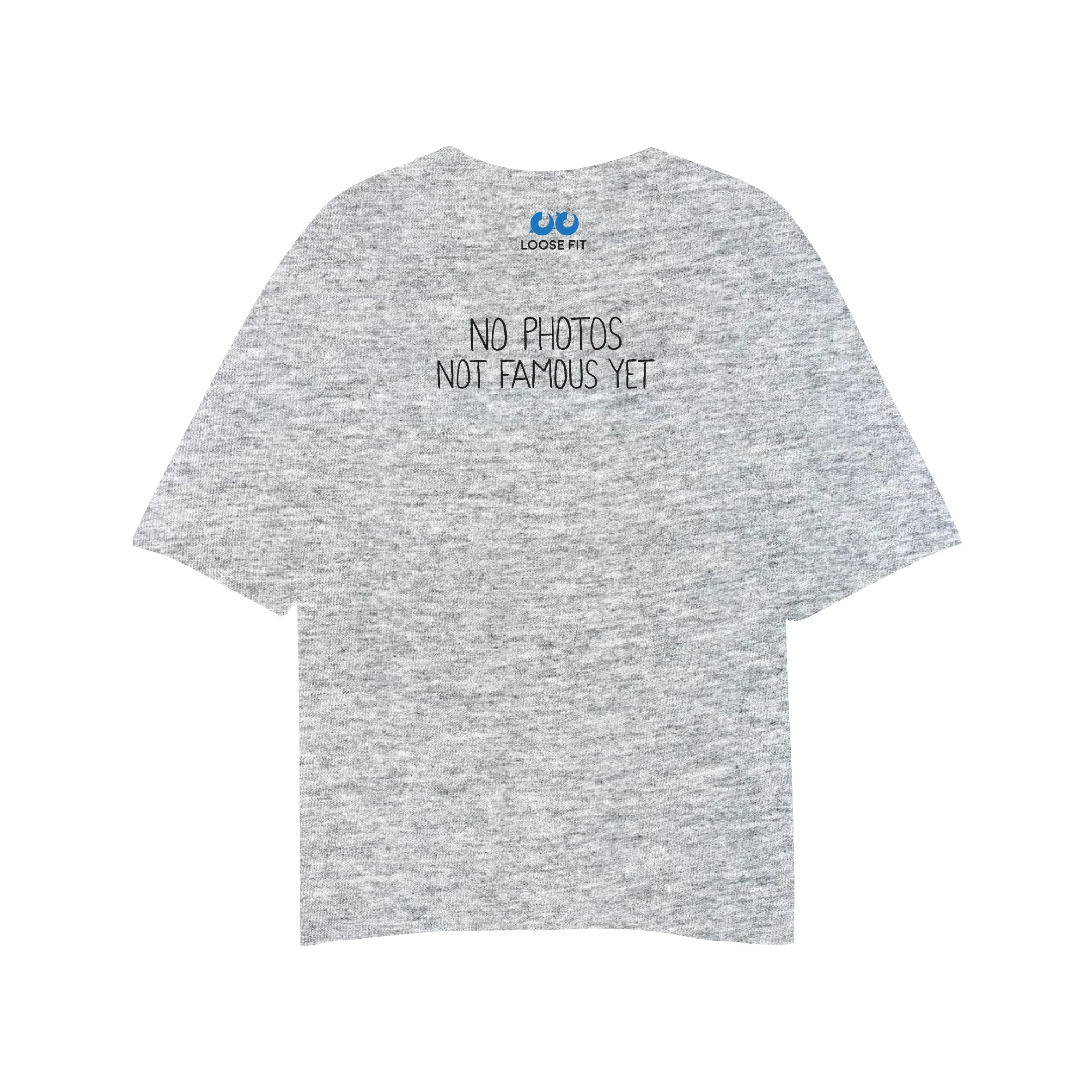 No Photos (Loose Fit T-shirt)