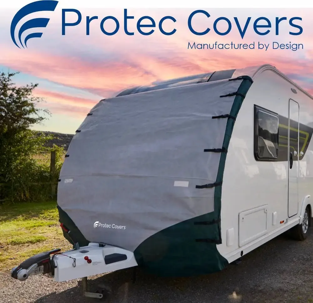 Protec Covers Universal Caravan Towing Cover