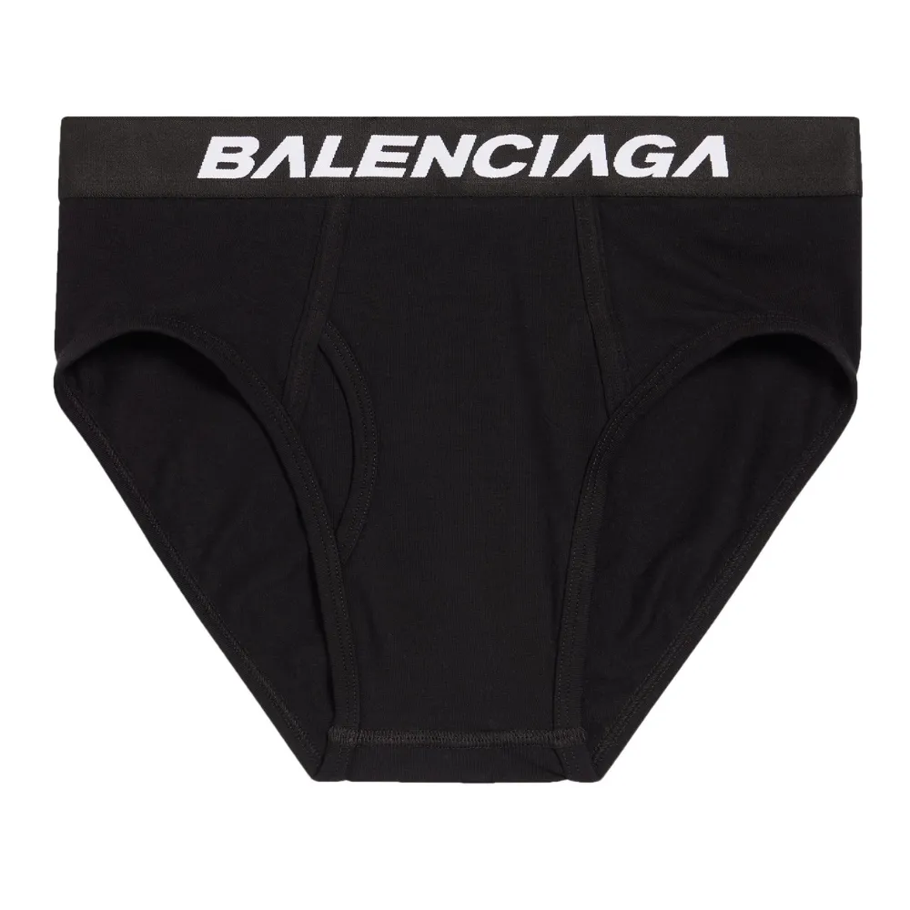 Racer logo-waistband briefs