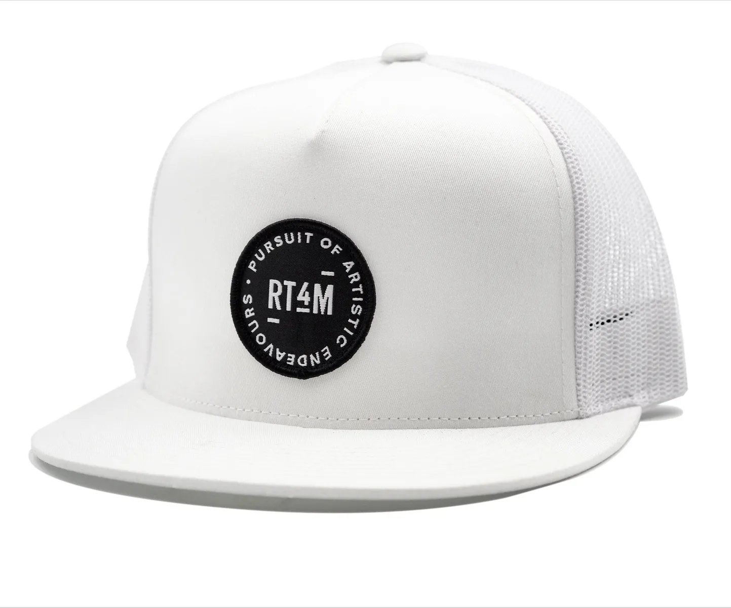 RT4M White Endeavour Trucker Hat