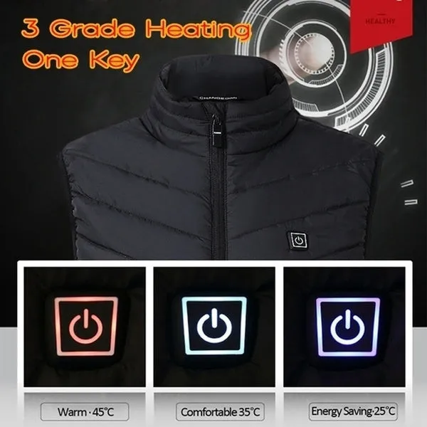 Smart Heated Winter Vest Pro