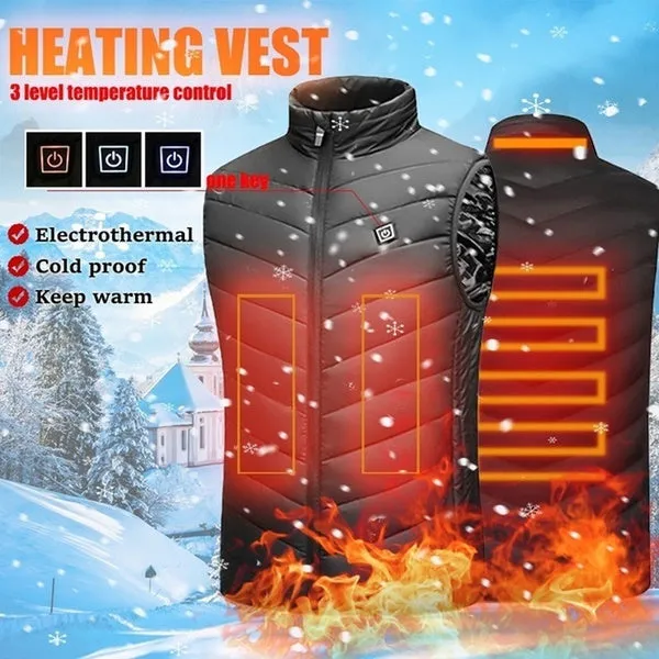 Smart Heated Winter Vest Pro