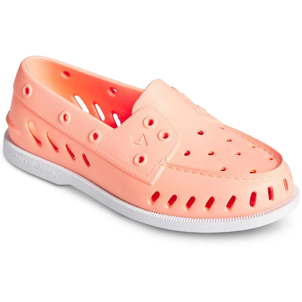 Sperry Womens AO Float Slip On Perforated Boat Shoes