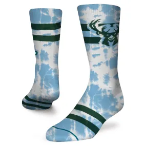 Stance x NBA "Bucks Dyed" Socks (Blue)