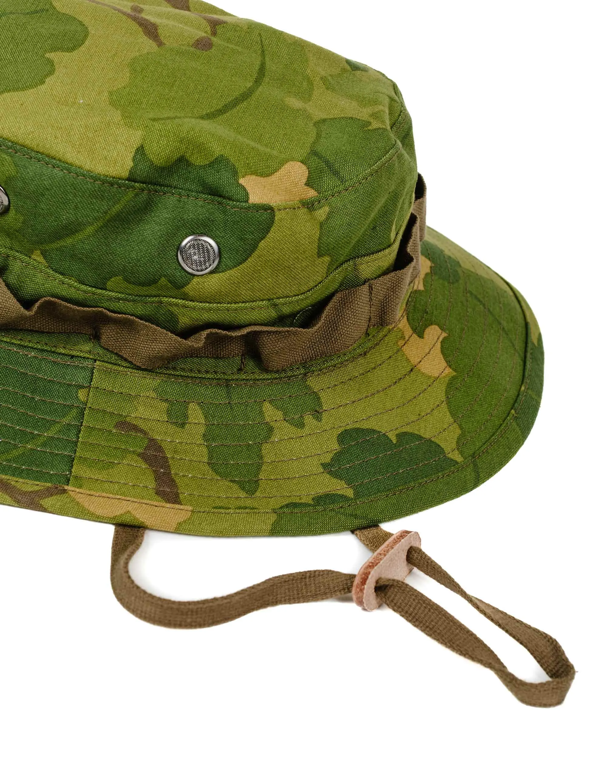 The Real McCoy's MA23004 Camouflage Boonie Hat / Mitchell Pattern Green