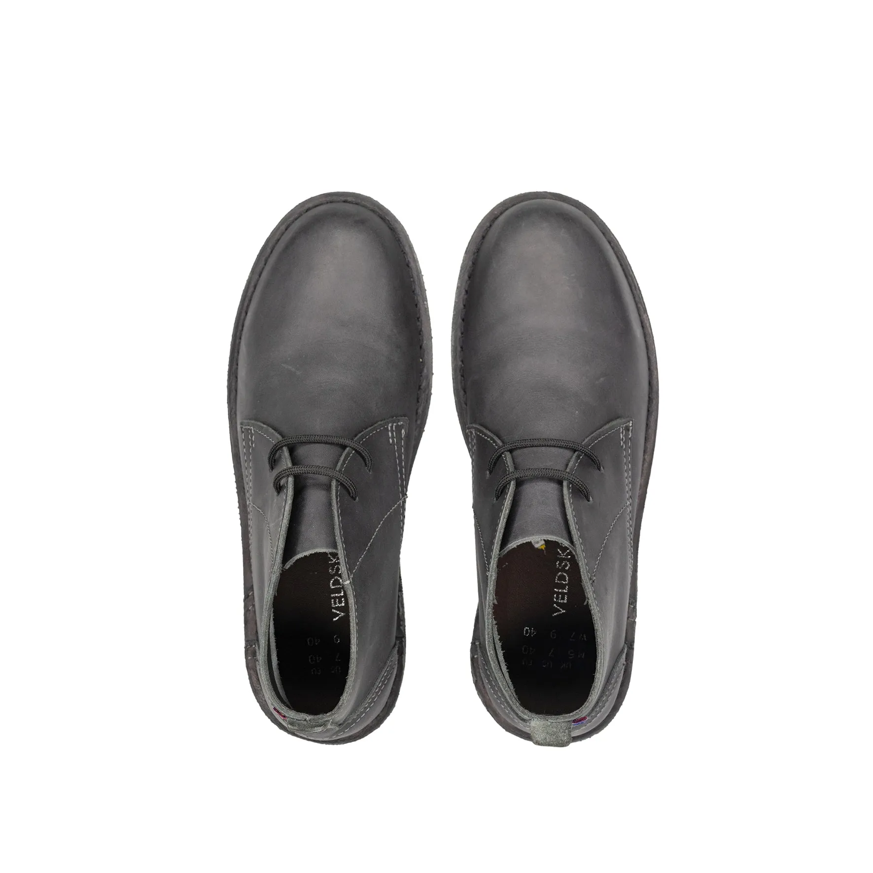 Veldskoen Chukka (Charcoal Sole)